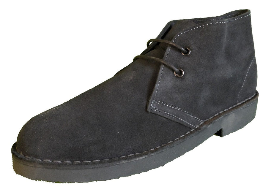 Mens grey sales desert boots uk