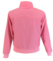 Ladies Classic Pink Harrington Jackets