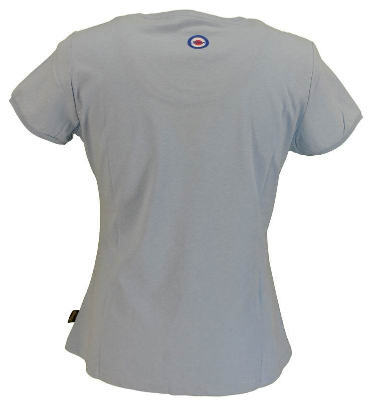 Stomp Ladies Powder Blue Norhern Soul Keep The Faith T Shirts