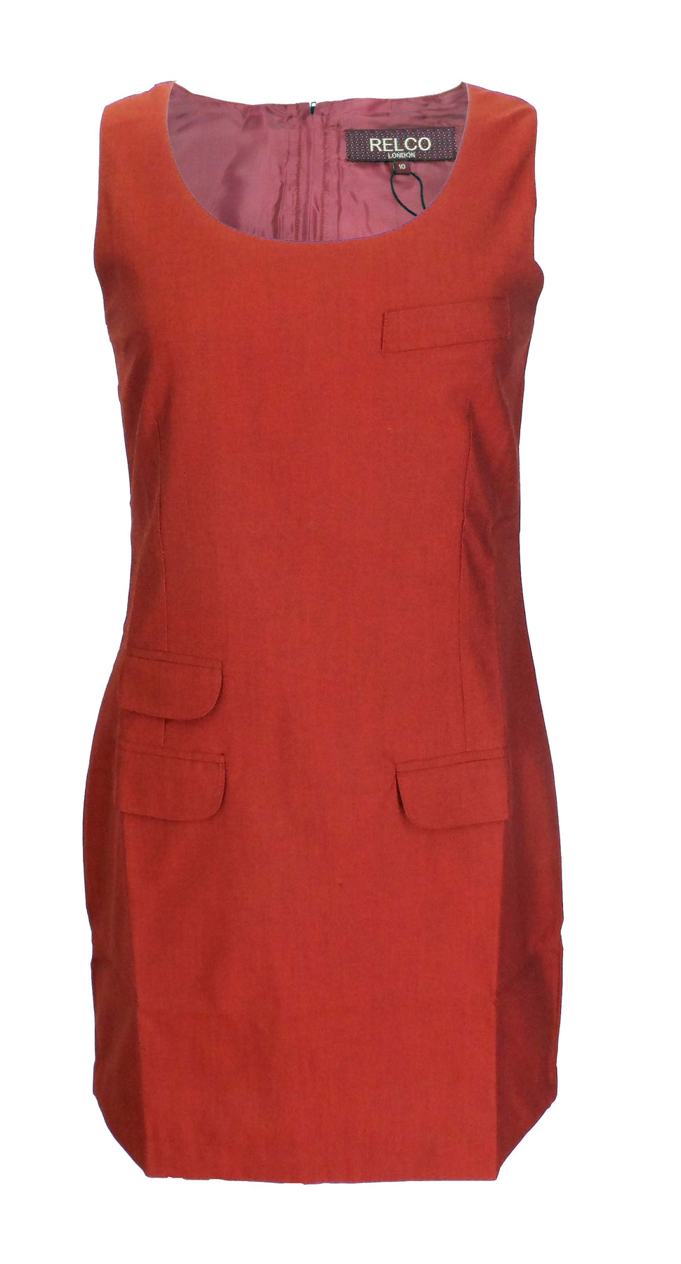 Relco pinafore dress top